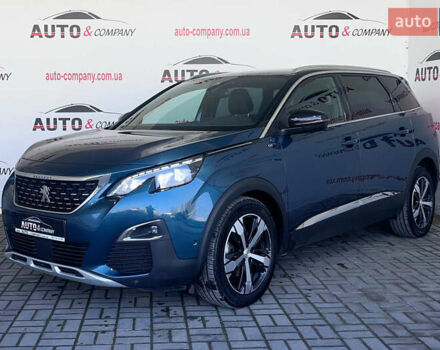 Зеленый Пежо 5008, объемом двигателя 2 л и пробегом 214 тыс. км за 23950 $, фото 1 на Automoto.ua