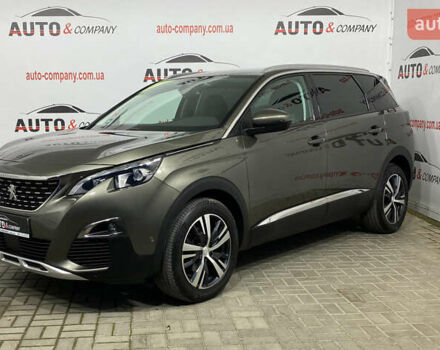 Зелений Пежо 5008, об'ємом двигуна 1.5 л та пробігом 159 тис. км за 22650 $, фото 1 на Automoto.ua