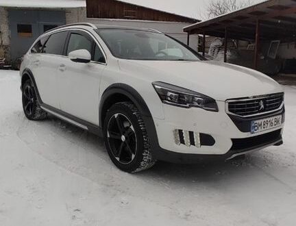 Белый Пежо 508 РХН, объемом двигателя 2 л и пробегом 294 тыс. км за 12500 $, фото 1 на Automoto.ua