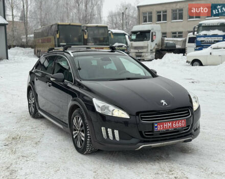 Черный Пежо 508 РХН, объемом двигателя 2 л и пробегом 238 тыс. км за 11999 $, фото 2 на Automoto.ua