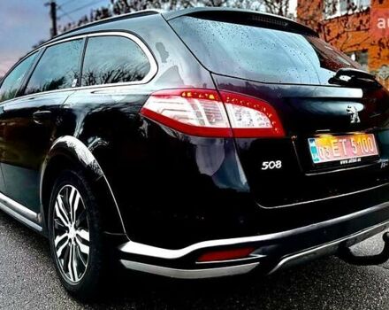 Черный Пежо 508 РХН, объемом двигателя 2 л и пробегом 190 тыс. км за 12700 $, фото 8 на Automoto.ua