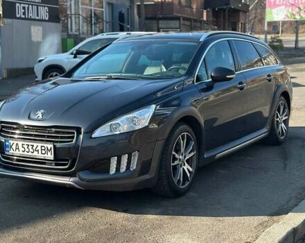 Черный Пежо 508 РХН, объемом двигателя 2 л и пробегом 219 тыс. км за 10900 $, фото 6 на Automoto.ua