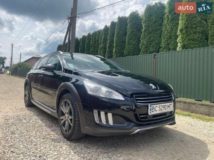 Черный Пежо 508 РХН, объемом двигателя 2 л и пробегом 230 тыс. км за 12500 $, фото 1 на Automoto.ua
