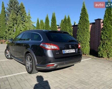 Серый Пежо 508 РХН, объемом двигателя 2 л и пробегом 181 тыс. км за 10600 $, фото 15 на Automoto.ua