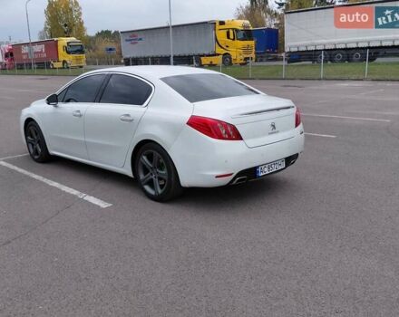 Белый Пежо 508, объемом двигателя 2.2 л и пробегом 349 тыс. км за 8900 $, фото 8 на Automoto.ua
