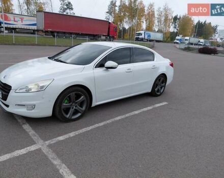 Белый Пежо 508, объемом двигателя 2.2 л и пробегом 349 тыс. км за 8900 $, фото 2 на Automoto.ua