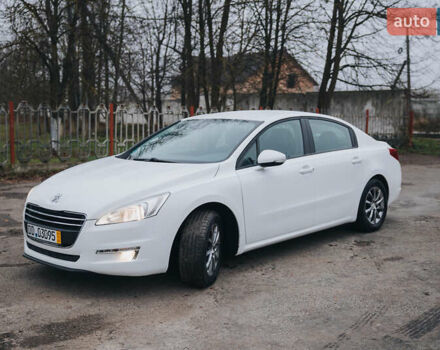 Белый Пежо 508, объемом двигателя 1.6 л и пробегом 187 тыс. км за 9200 $, фото 1 на Automoto.ua