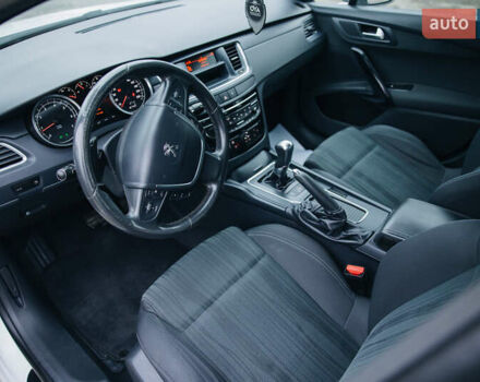 Белый Пежо 508, объемом двигателя 1.6 л и пробегом 187 тыс. км за 9200 $, фото 10 на Automoto.ua