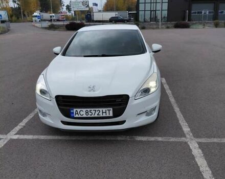 Белый Пежо 508, объемом двигателя 2.2 л и пробегом 349 тыс. км за 8900 $, фото 3 на Automoto.ua