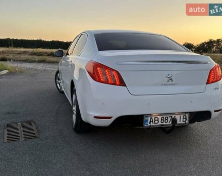 Білий Пежо 508, об'ємом двигуна 1.6 л та пробігом 185 тис. км за 7400 $, фото 3 на Automoto.ua