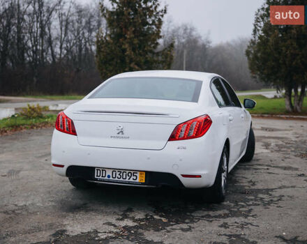 Белый Пежо 508, объемом двигателя 1.6 л и пробегом 187 тыс. км за 9200 $, фото 6 на Automoto.ua