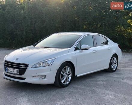 Білий Пежо 508, об'ємом двигуна 2 л та пробігом 250 тис. км за 9600 $, фото 1 на Automoto.ua