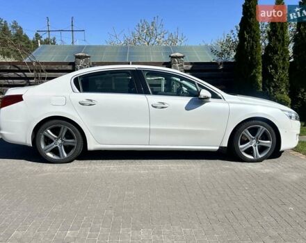 Белый Пежо 508, объемом двигателя 2.18 л и пробегом 214 тыс. км за 9800 $, фото 1 на Automoto.ua