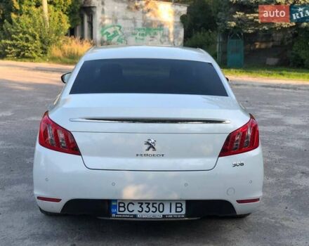 Білий Пежо 508, об'ємом двигуна 2 л та пробігом 250 тис. км за 9600 $, фото 5 на Automoto.ua