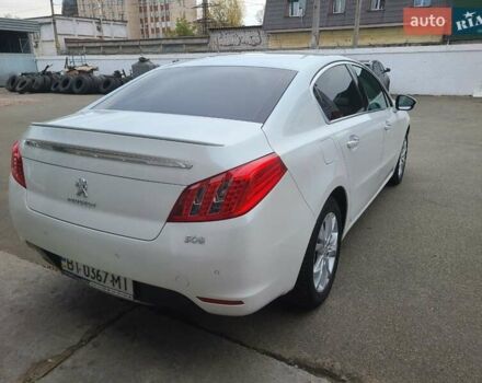 Белый Пежо 508, объемом двигателя 2 л и пробегом 162 тыс. км за 10600 $, фото 5 на Automoto.ua