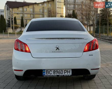 Белый Пежо 508, объемом двигателя 2 л и пробегом 295 тыс. км за 8850 $, фото 11 на Automoto.ua
