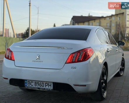 Белый Пежо 508, объемом двигателя 2 л и пробегом 295 тыс. км за 8850 $, фото 6 на Automoto.ua