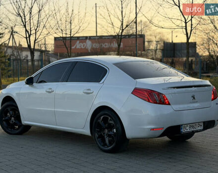 Белый Пежо 508, объемом двигателя 2 л и пробегом 295 тыс. км за 8850 $, фото 16 на Automoto.ua