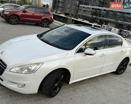 Белый Пежо 508, объемом двигателя 2 л и пробегом 196 тыс. км за 9500 $, фото 8 на Automoto.ua