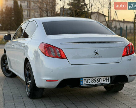 Белый Пежо 508, объемом двигателя 2 л и пробегом 295 тыс. км за 8850 $, фото 15 на Automoto.ua