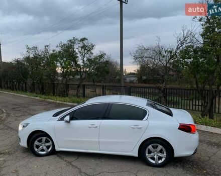 Белый Пежо 508, объемом двигателя 1.56 л и пробегом 274 тыс. км за 9700 $, фото 1 на Automoto.ua