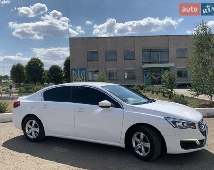 Белый Пежо 508, объемом двигателя 1.56 л и пробегом 272 тыс. км за 9850 $, фото 2 на Automoto.ua