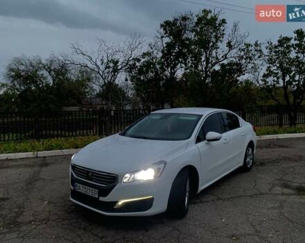 Белый Пежо 508, объемом двигателя 1.56 л и пробегом 274 тыс. км за 9700 $, фото 7 на Automoto.ua