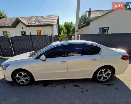 Белый Пежо 508, объемом двигателя 2 л и пробегом 162 тыс. км за 11800 $, фото 1 на Automoto.ua