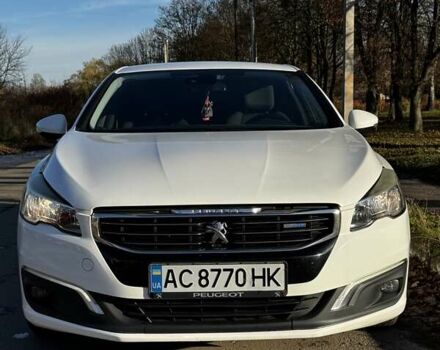 Белый Пежо 508, объемом двигателя 1.56 л и пробегом 191 тыс. км за 12000 $, фото 1 на Automoto.ua