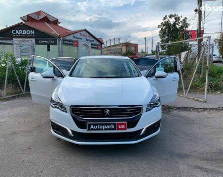 Белый Пежо 508, объемом двигателя 2 л и пробегом 111 тыс. км за 17990 $, фото 16 на Automoto.ua