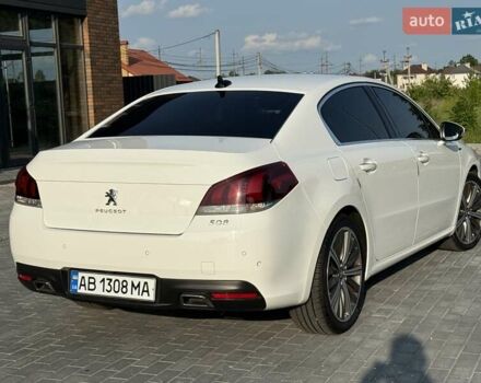 Білий Пежо 508, об'ємом двигуна 2 л та пробігом 102 тис. км за 17650 $, фото 9 на Automoto.ua
