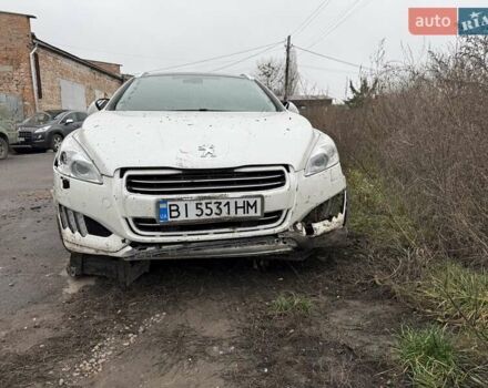 Белый Пежо 508, объемом двигателя 2 л и пробегом 210 тыс. км за 7300 $, фото 4 на Automoto.ua