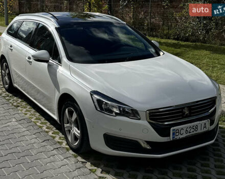 Пежо 508 2015 в Львове на Automoto.ua Белый Пежо 508, объемом двигателя 1.6 л и пробегом 237 тыс. км за 11450 $, фото 14 на Automoto.ua