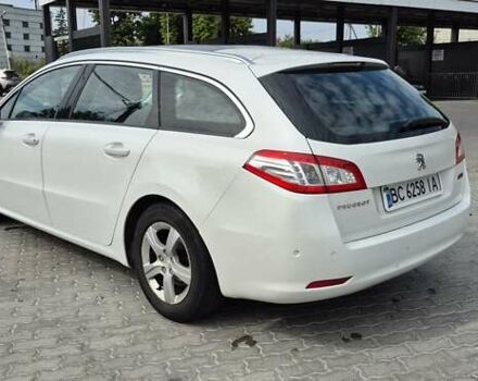 Білий Пежо 508, об'ємом двигуна 1.6 л та пробігом 232 тис. км за 9500 $, фото 3 на Automoto.ua