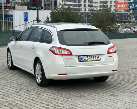 Белый Пежо 508, объемом двигателя 2 л и пробегом 279 тыс. км за 10500 $, фото 5 на Automoto.ua