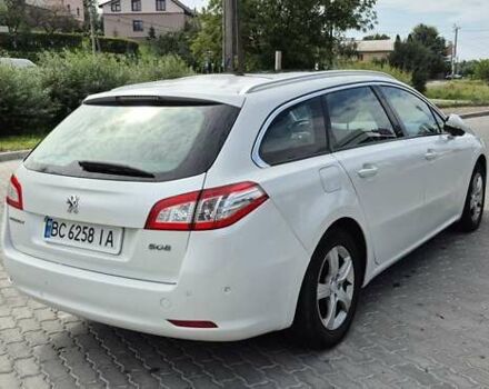Білий Пежо 508, об'ємом двигуна 1.6 л та пробігом 232 тис. км за 9500 $, фото 5 на Automoto.ua