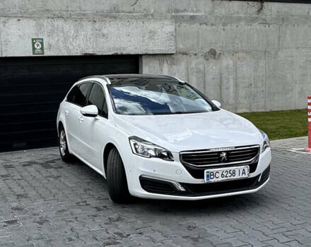 Пежо 508 2015 в Львове на Automoto.ua Белый Пежо 508, объемом двигателя 1.6 л и пробегом 237 тыс. км за 11450 $, фото 37 на Automoto.ua
