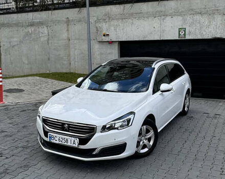 Пежо 508 2015 в Львове на Automoto.ua Белый Пежо 508, объемом двигателя 1.6 л и пробегом 237 тыс. км за 11450 $, фото 34 на Automoto.ua