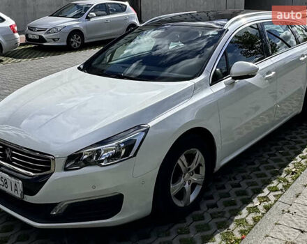Пежо 508 2015 в Львове на Automoto.ua Белый Пежо 508, объемом двигателя 1.6 л и пробегом 237 тыс. км за 11450 $, фото 16 на Automoto.ua