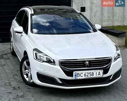 Пежо 508 2015 в Львове на Automoto.ua Белый Пежо 508, объемом двигателя 1.6 л и пробегом 237 тыс. км за 11450 $, фото 3 на Automoto.ua