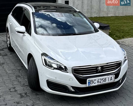 Пежо 508 2015 в Львове на Automoto.ua Белый Пежо 508, объемом двигателя 1.6 л и пробегом 237 тыс. км за 11450 $, фото 38 на Automoto.ua
