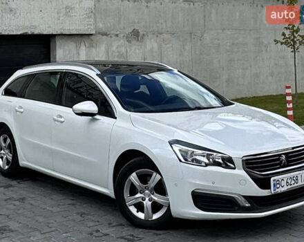 Пежо 508 2015 в Львове на Automoto.ua Белый Пежо 508, объемом двигателя 1.6 л и пробегом 237 тыс. км за 11450 $, фото 1 на Automoto.ua