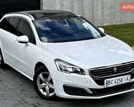 Пежо 508 2015 в Львове на Automoto.ua Белый Пежо 508, объемом двигателя 1.6 л и пробегом 237 тыс. км за 11450 $, фото 7 на Automoto.ua