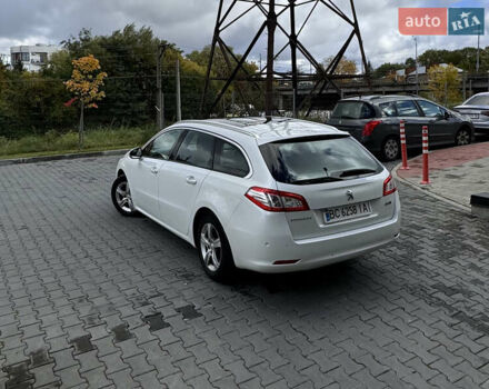 Пежо 508 2015 в Львове на Automoto.ua Белый Пежо 508, объемом двигателя 1.6 л и пробегом 237 тыс. км за 11450 $, фото 27 на Automoto.ua
