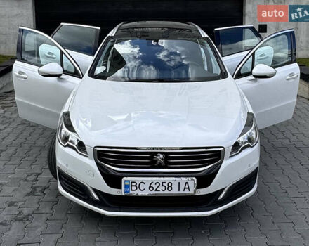 Пежо 508 2015 в Львове на Automoto.ua Белый Пежо 508, объемом двигателя 1.6 л и пробегом 237 тыс. км за 11450 $, фото 43 на Automoto.ua