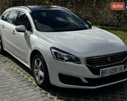 Пежо 508 2015 в Львове на Automoto.ua Белый Пежо 508, объемом двигателя 1.6 л и пробегом 237 тыс. км за 11450 $, фото 15 на Automoto.ua