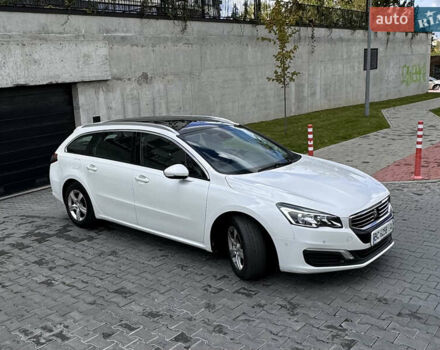 Пежо 508 2015 в Львове на Automoto.ua Белый Пежо 508, объемом двигателя 1.6 л и пробегом 237 тыс. км за 11450 $, фото 35 на Automoto.ua