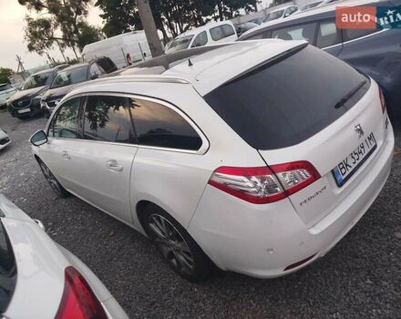 Белый Пежо 508, объемом двигателя 1.56 л и пробегом 189 тыс. км за 10999 $, фото 1 на Automoto.ua