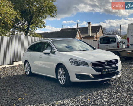 Пежо 508 2016 в Луцке на Automoto.ua Белый Пежо 508, объемом двигателя 1.6 л и пробегом 270 тыс. км за 13900 $, фото 25 на Automoto.ua