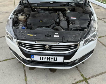 Білий Пежо 508, об'ємом двигуна 2 л та пробігом 223 тис. км за 10999 $, фото 12 на Automoto.ua